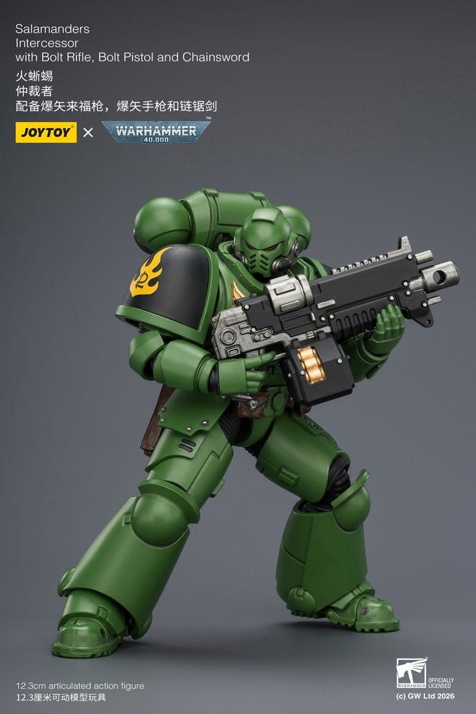 Warhammer 40,000 Action Figure Salamanders Intercessor 12 cm Joy Toy