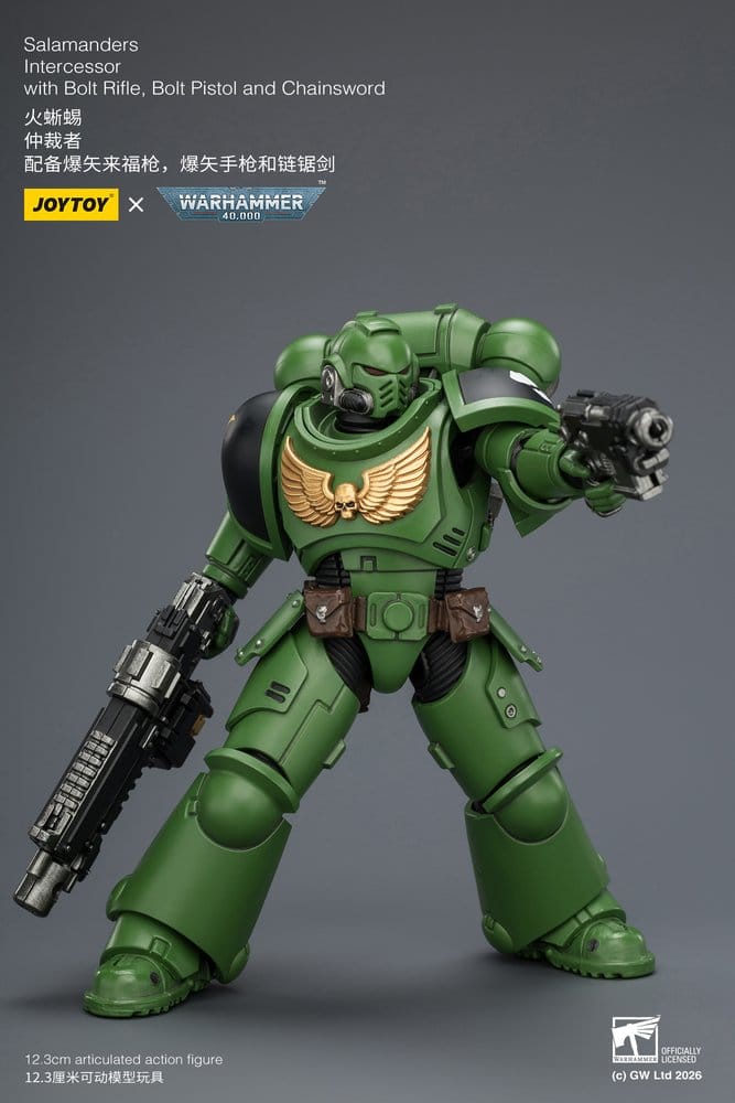 Warhammer 40,000 Action Figure Salamanders Intercessor 12 cm Joy Toy