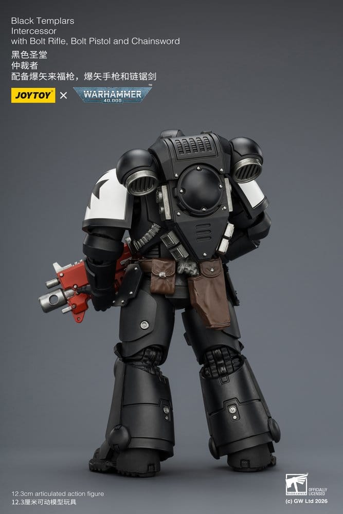 Warhammer 40,000 Action Figure Black Templars Intercessor 12 cm Joy Toy