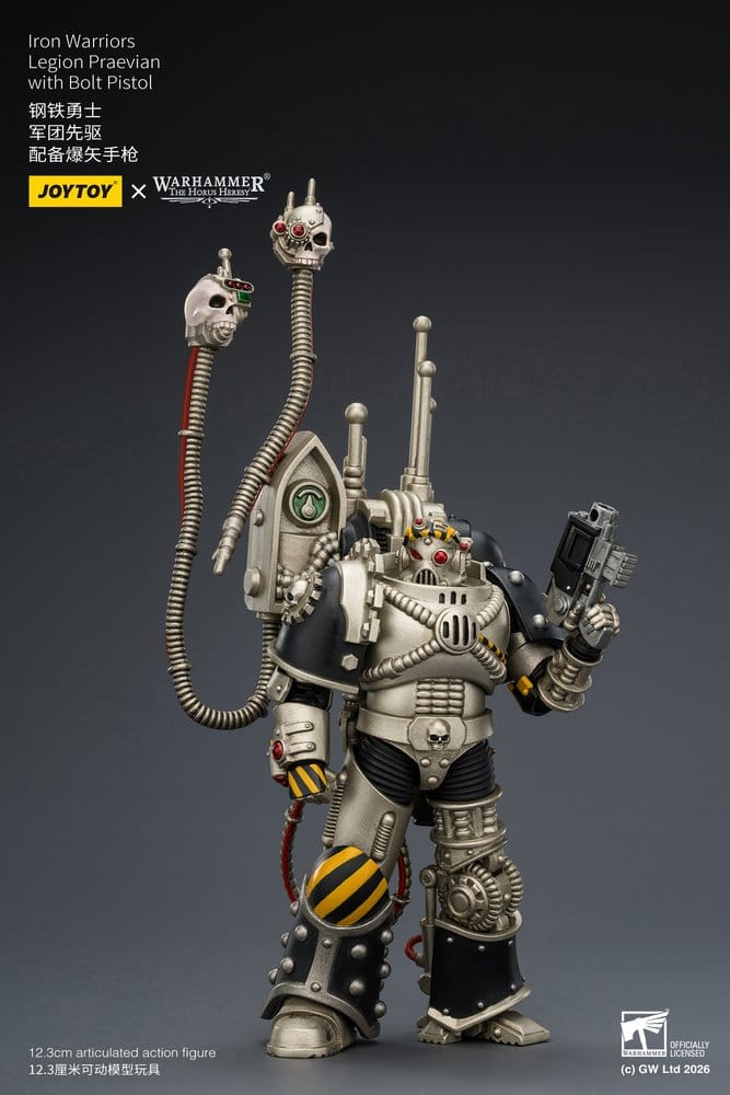Warhammer The Horus Heresy Action Figure Iron Warriors Legion Praevian 12 cm Joy Toy