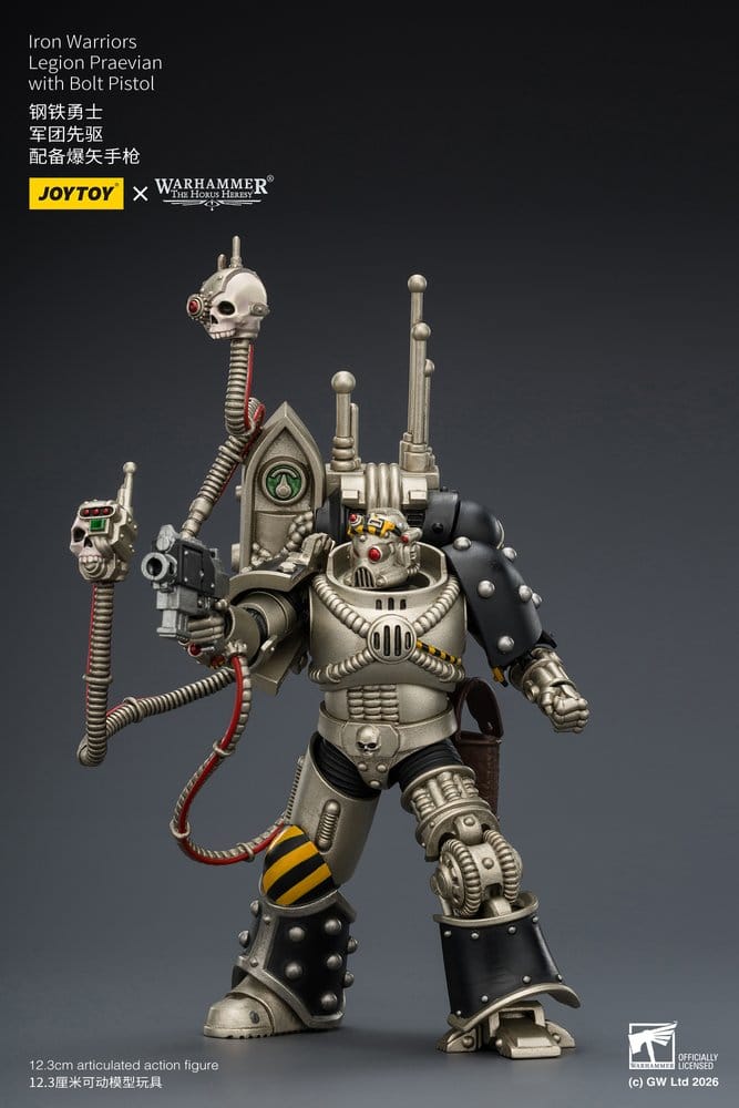 Warhammer The Horus Heresy Action Figure Iron Warriors Legion Praevian 12 cm Joy Toy