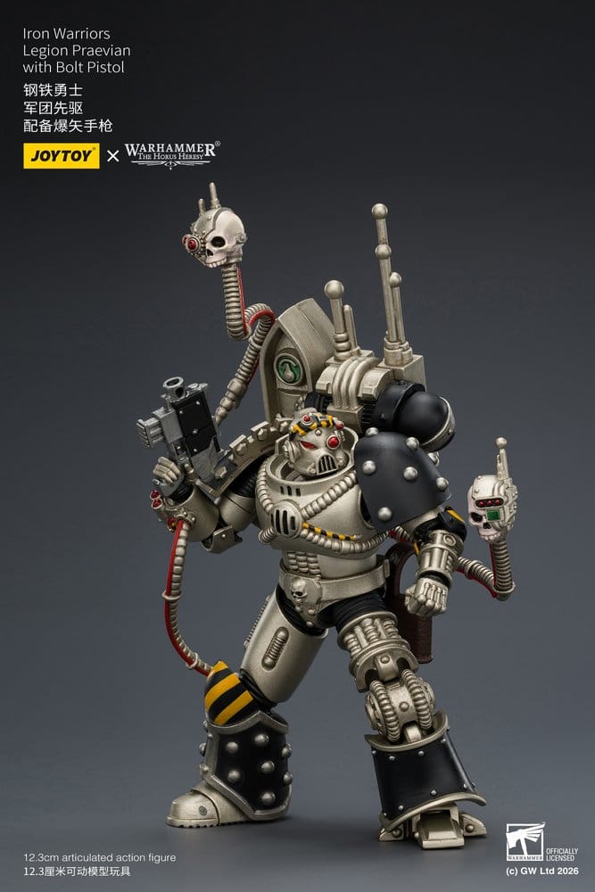 Warhammer The Horus Heresy Action Figure Iron Warriors Legion Praevian 12 cm Joy Toy