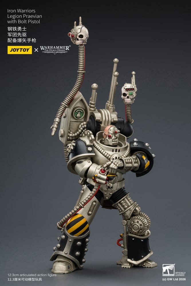 Warhammer The Horus Heresy Action Figure Iron Warriors Legion Praevian 12 cm Joy Toy