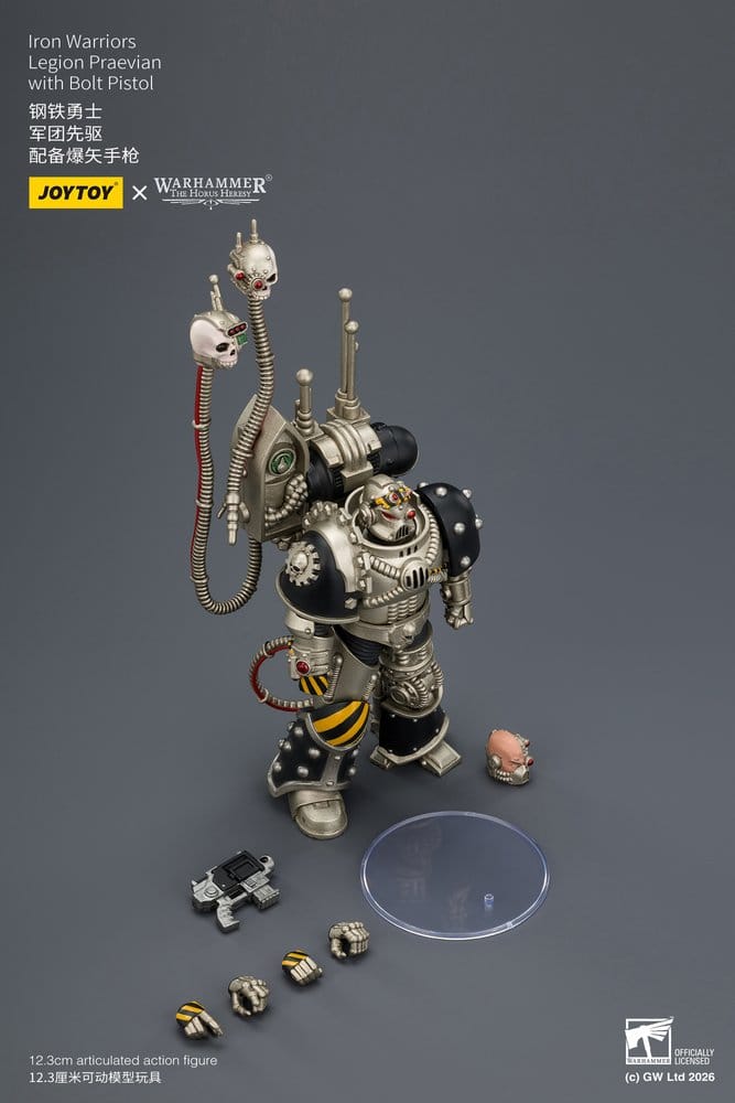 Warhammer The Horus Heresy Action Figure Iron Warriors Legion Praevian 12 cm Joy Toy