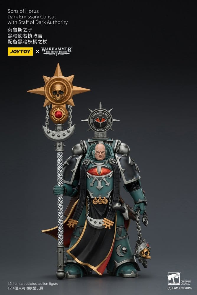 Warhammer The Horus Heresy Action Figure Sons of Horus Dark Emissary Consul 12 cm Joy Toy