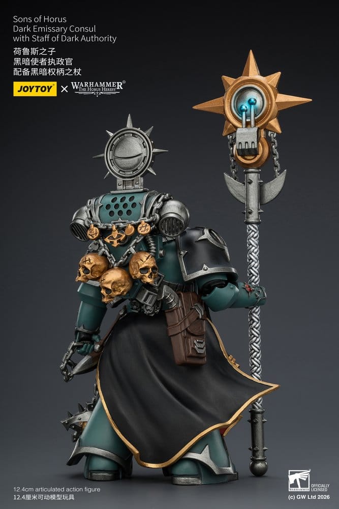 Warhammer The Horus Heresy Action Figure Sons of Horus Dark Emissary Consul 12 cm Joy Toy
