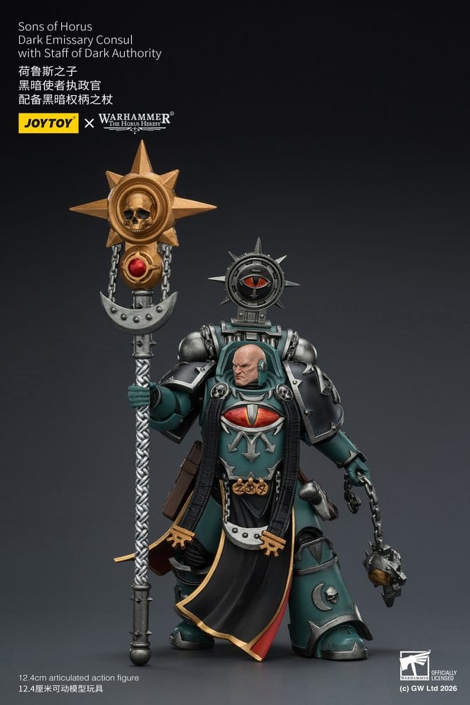 Warhammer The Horus Heresy Action Figure Sons of Horus Dark Emissary Consul 12 cm Joy Toy