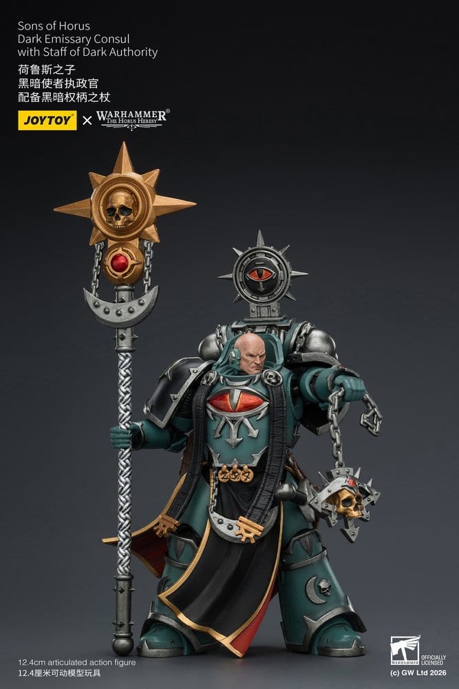 Warhammer The Horus Heresy Action Figure Sons of Horus Dark Emissary Consul 12 cm Joy Toy