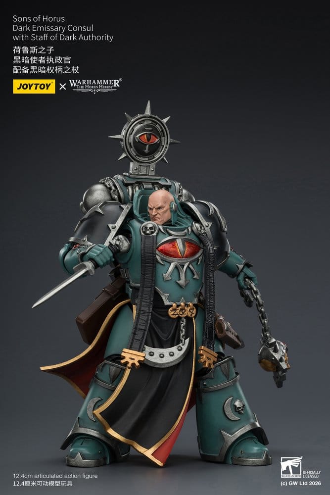 Warhammer The Horus Heresy Action Figure Sons of Horus Dark Emissary Consul 12 cm Joy Toy
