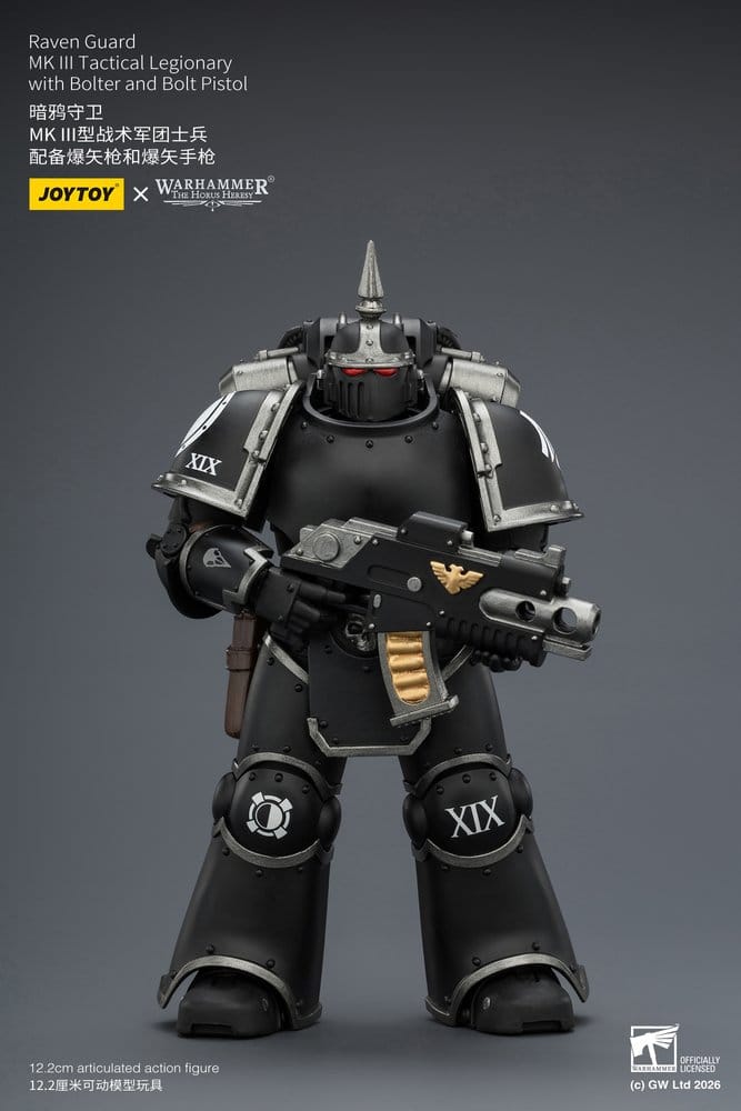 Warhammer 40,000 Action Figure Raven Guard MK III Tactical Legionary 12 cm Joy Toy