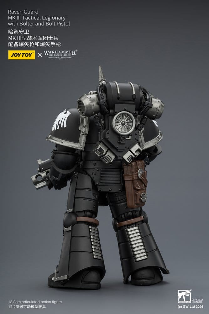 Warhammer 40,000 Action Figure Raven Guard MK III Tactical Legionary 12 cm Joy Toy