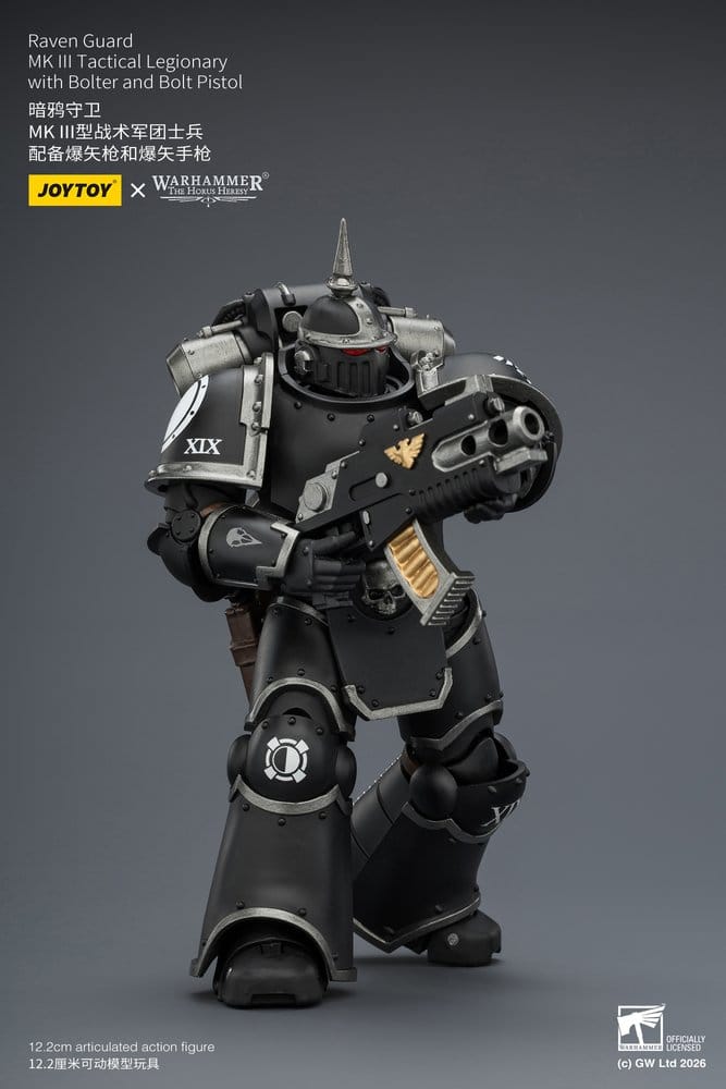 Warhammer 40,000 Action Figure Raven Guard MK III Tactical Legionary 12 cm Joy Toy