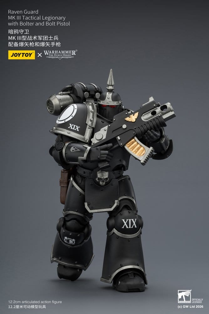 Warhammer 40,000 Action Figure Raven Guard MK III Tactical Legionary 12 cm Joy Toy