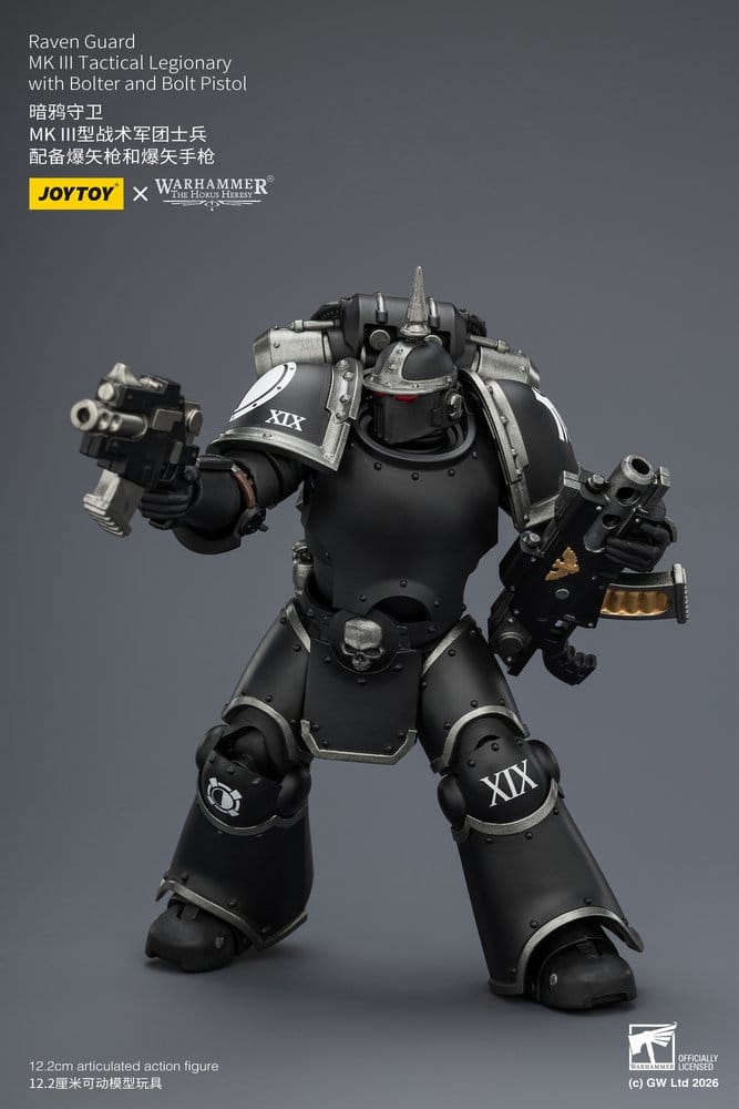 Warhammer 40,000 Action Figure Raven Guard MK III Tactical Legionary 12 cm Joy Toy