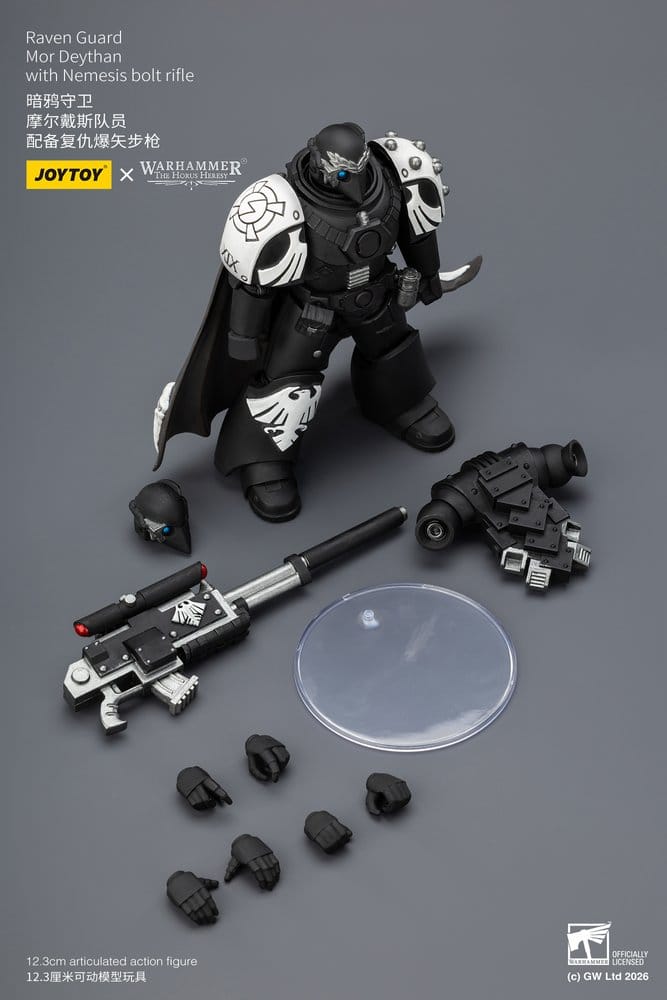 Warhammer 40,000 Action Figure Raven Guard Mor Deythan 12 cm Joy Toy