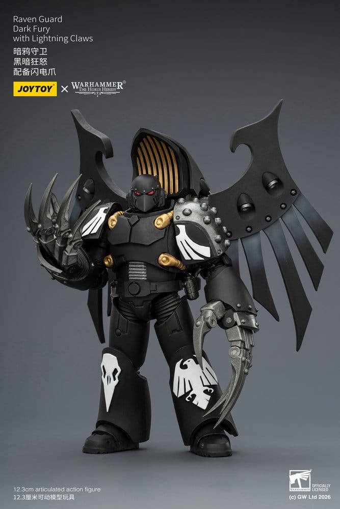 Warhammer 40,000 Action Figure Raven Guard Dark Fury 12 cm Joy Toy
