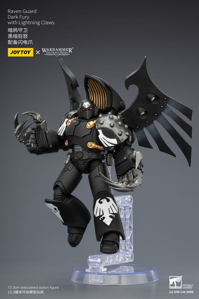 Warhammer 40,000 Action Figure Raven Guard Dark Fury 12 cm Joy Toy