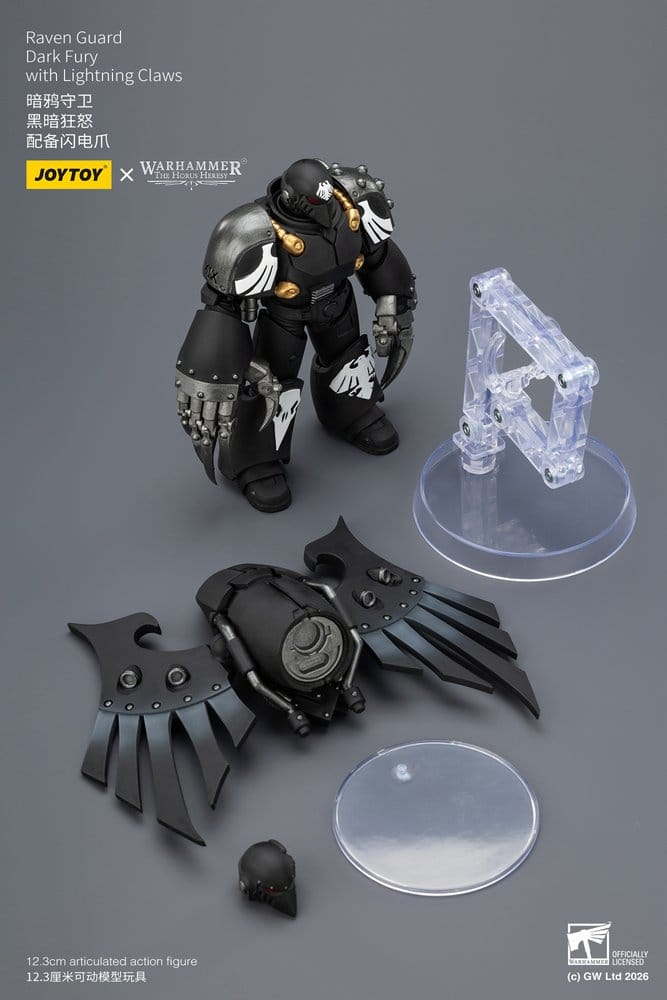 Warhammer 40,000 Action Figure Raven Guard Dark Fury 12 cm Joy Toy