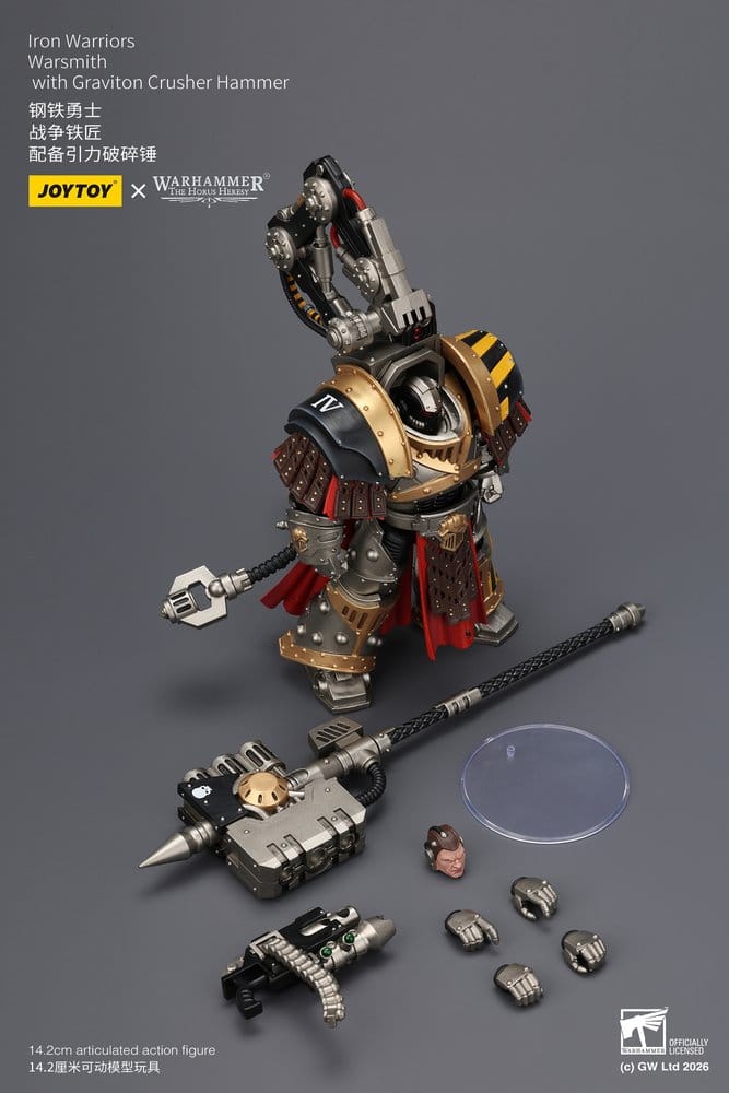 Warhammer The Horus Heresy Action Figure Warsmith Iron Warriors 14 cm Joy Toy