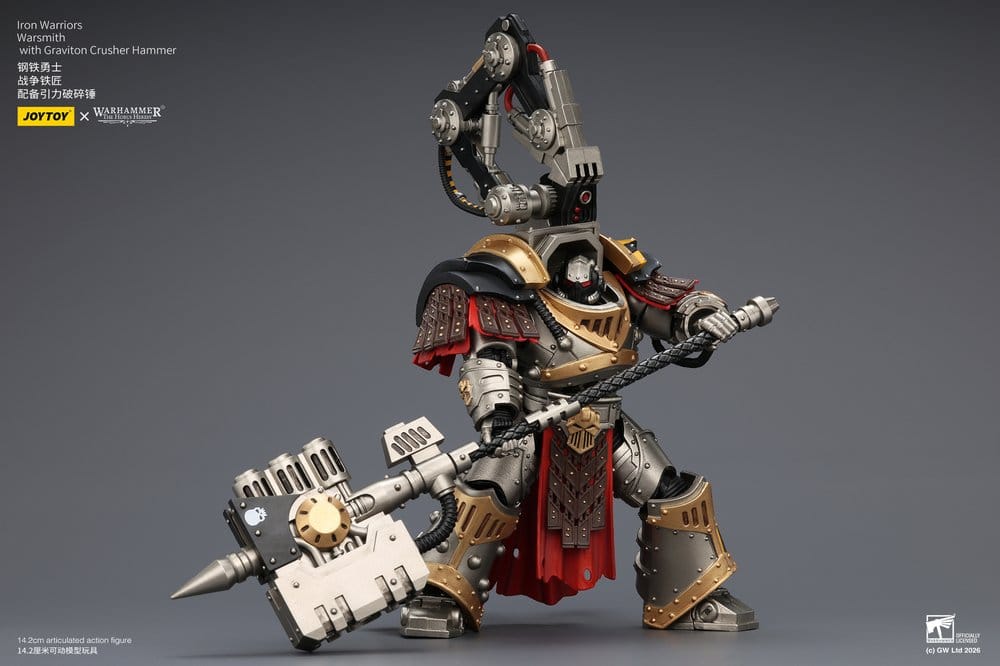 Warhammer The Horus Heresy Action Figure Warsmith Iron Warriors 14 cm Joy Toy