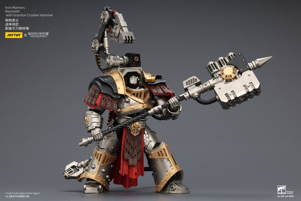 Warhammer The Horus Heresy Action Figure Warsmith Iron Warriors 14 cm Joy Toy