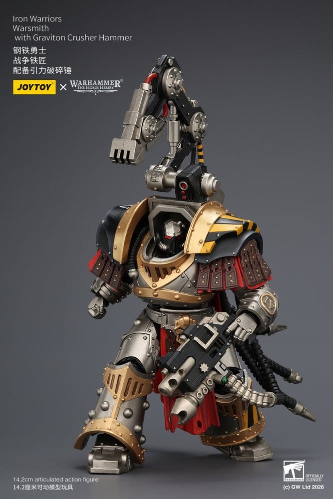 Warhammer The Horus Heresy Action Figure Warsmith Iron Warriors 14 cm Joy Toy