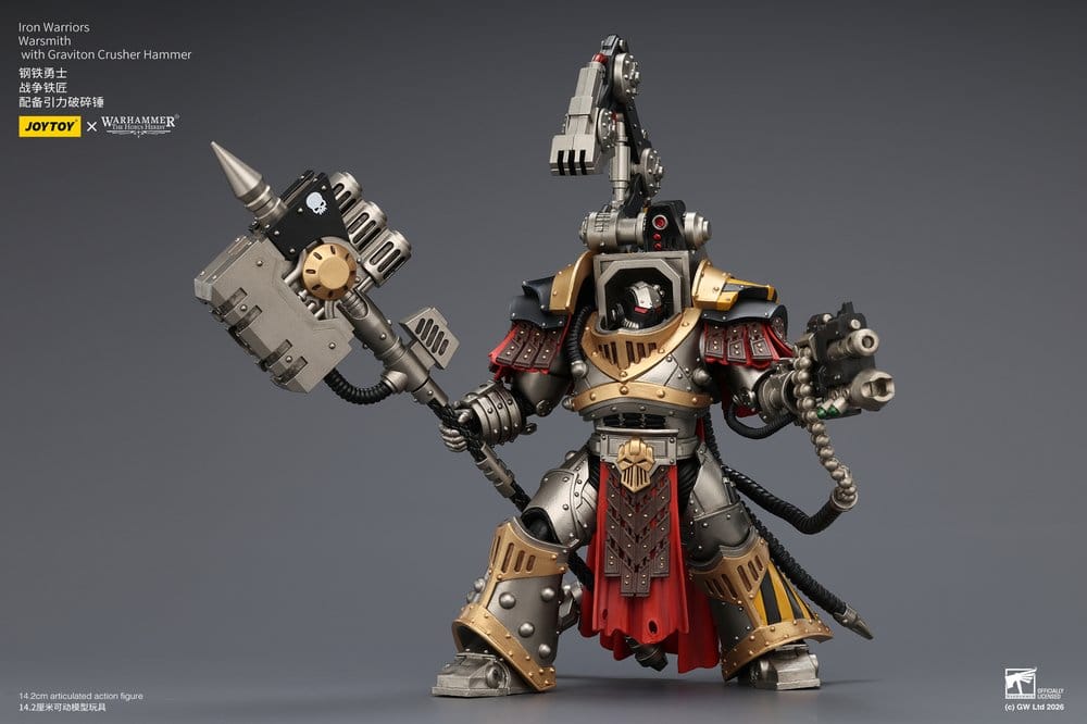Warhammer The Horus Heresy Action Figure Warsmith Iron Warriors 14 cm Joy Toy