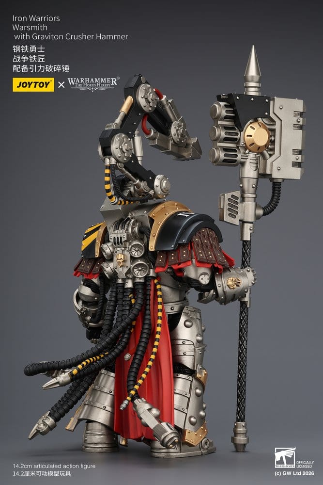 Warhammer The Horus Heresy Action Figure Warsmith Iron Warriors 14 cm Joy Toy