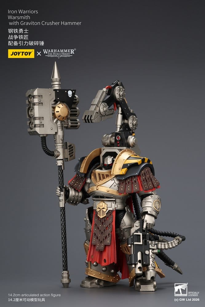 Warhammer The Horus Heresy Action Figure Warsmith Iron Warriors 14 cm Joy Toy