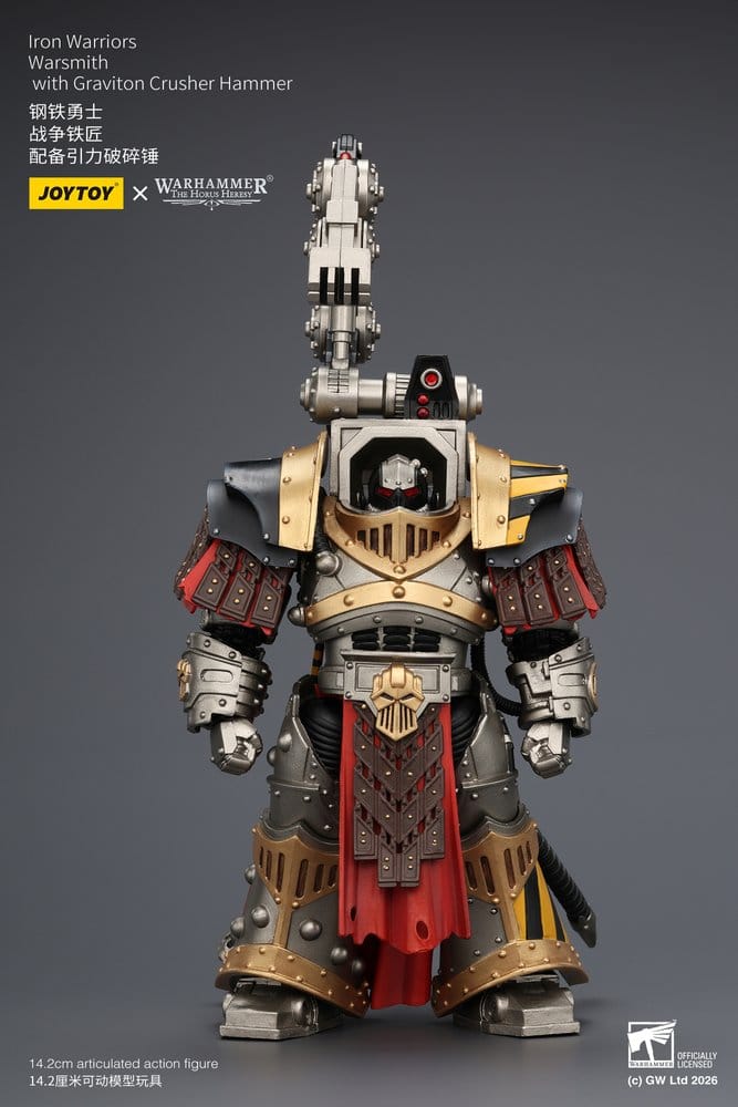 Warhammer The Horus Heresy Action Figure Warsmith Iron Warriors 14 cm Joy Toy