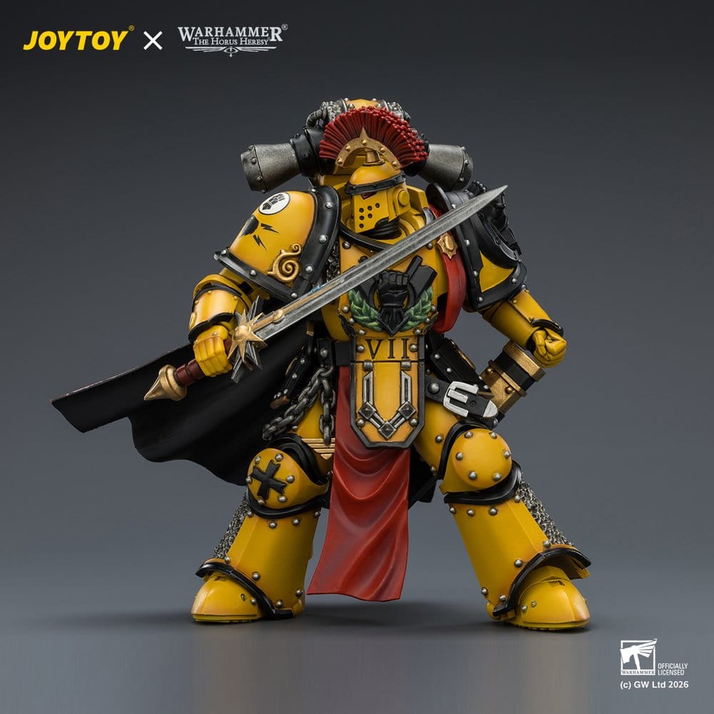 Warhammer Action Figure Pretore della Legione Pugni Imperiali in Armatura Mk III 13 cm Joy Toy