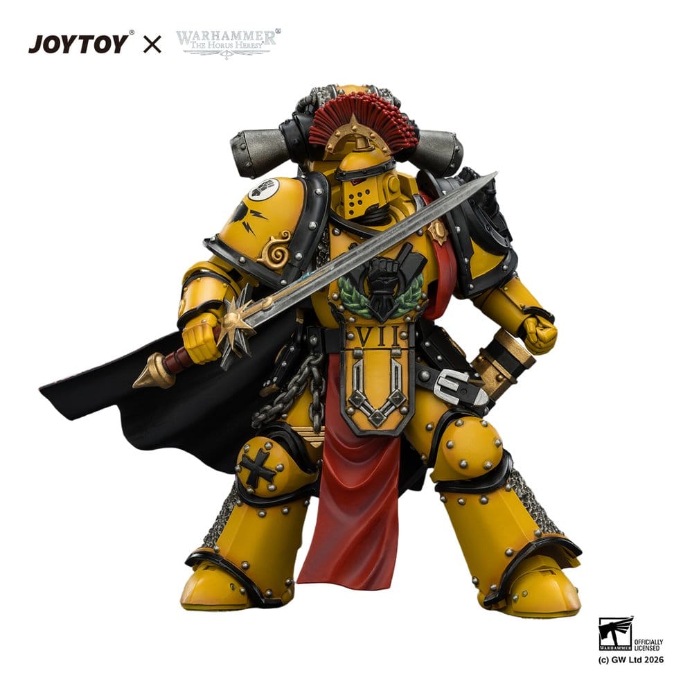 Warhammer Action Figure Pretore della Legione Pugni Imperiali in Armatura Mk III 13 cm Joy Toy