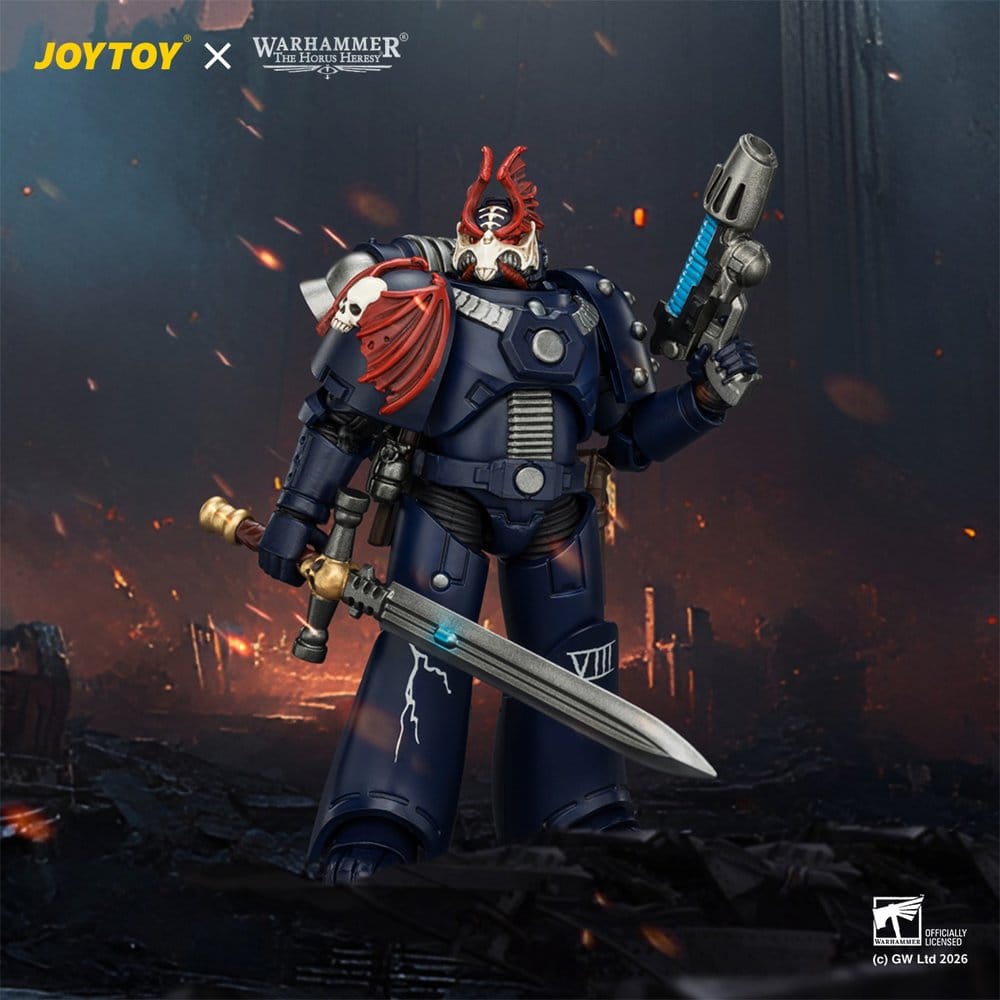 Warhammer The Horus Heresy Action Figure Night Lords Tactical Legionary MKVI 12 cm Joy Toy