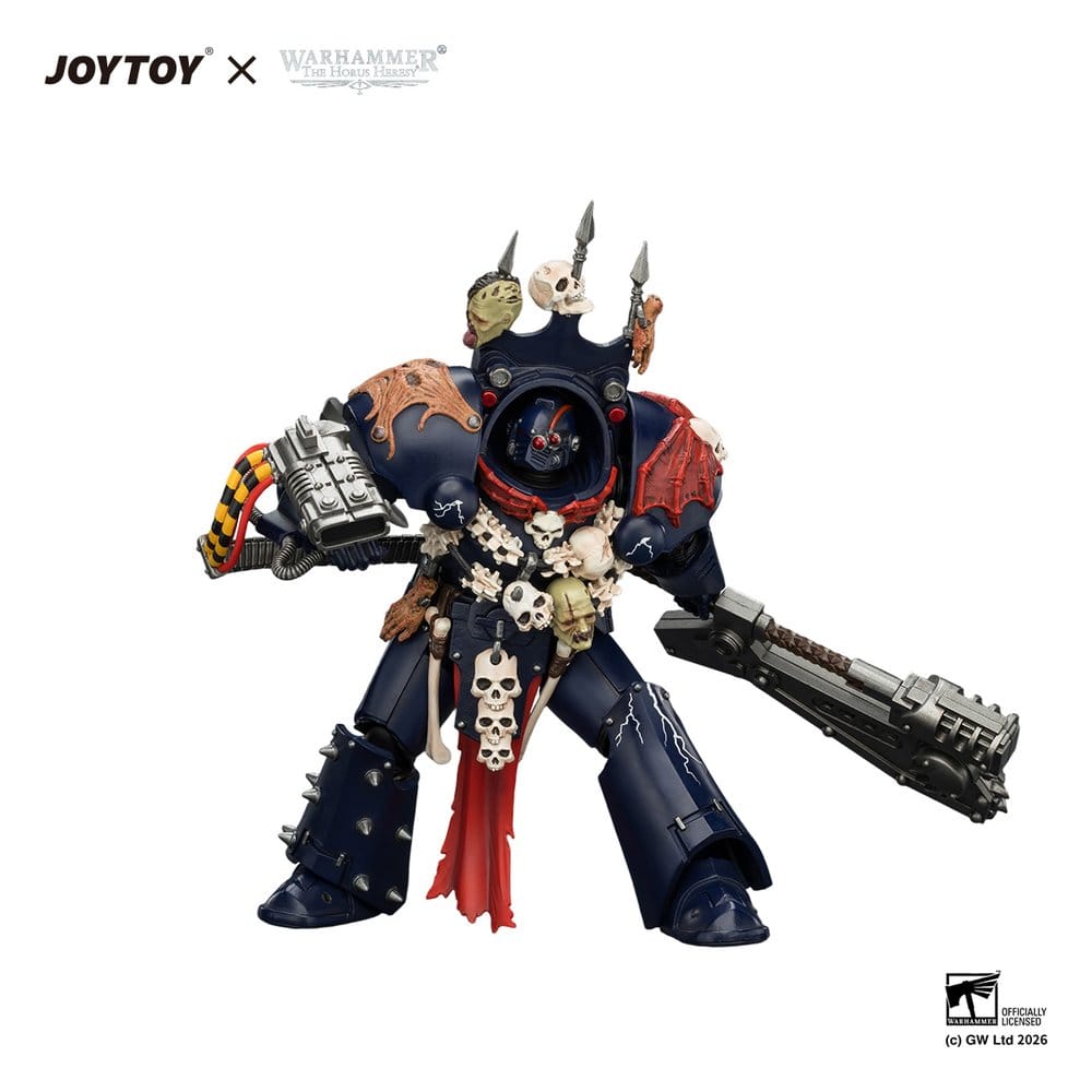 Warhammer The Horus Heresy Action Figure Night Lords Legion Praetor in Tartaros Terminator Armour 14 cm Joy Toy