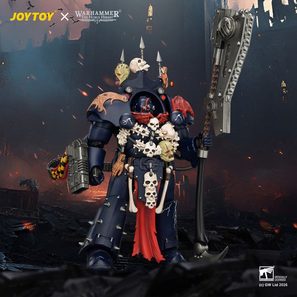 Warhammer The Horus Heresy Action Figure Night Lords Legion Praetor in Tartaros Terminator Armour 14 cm Joy Toy