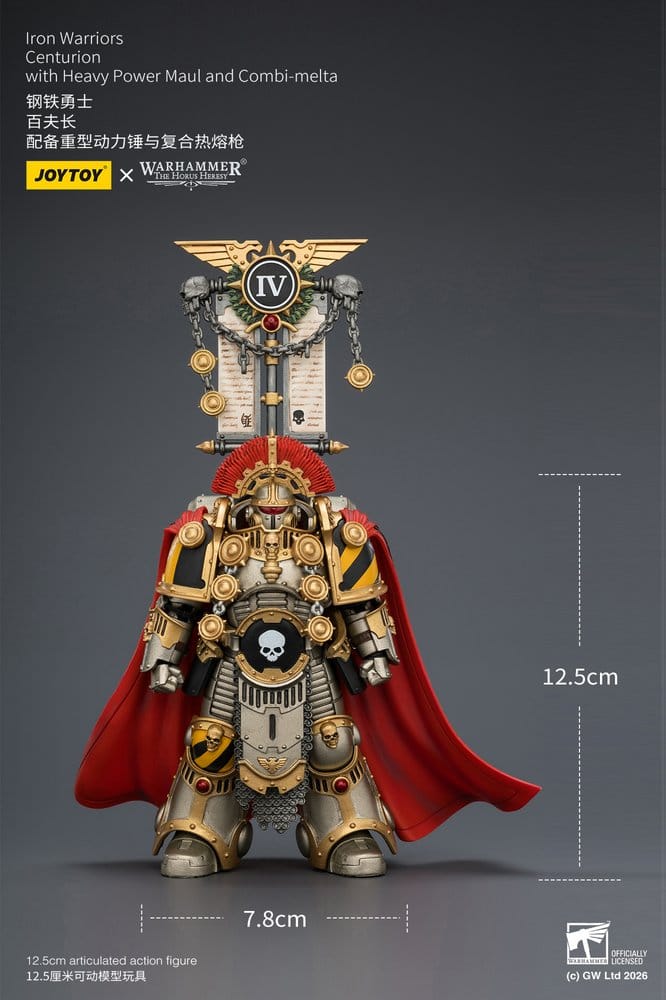 Warhammer The Horus Heresy Action Figure Iron Warriors Centurion 13 cm Joy Toy