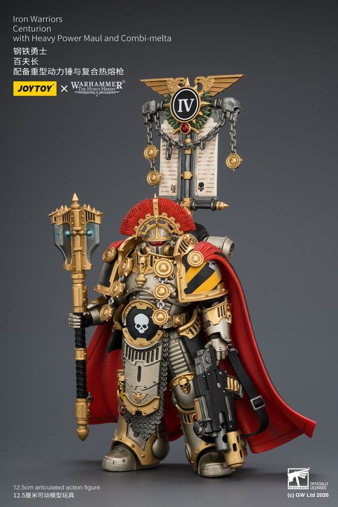 Warhammer The Horus Heresy Action Figure Iron Warriors Centurion 13 cm Joy Toy