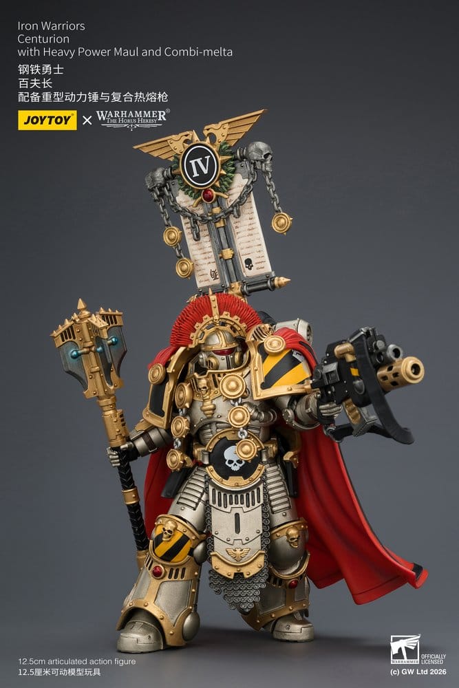 Warhammer The Horus Heresy Action Figure Iron Warriors Centurion 13 cm Joy Toy