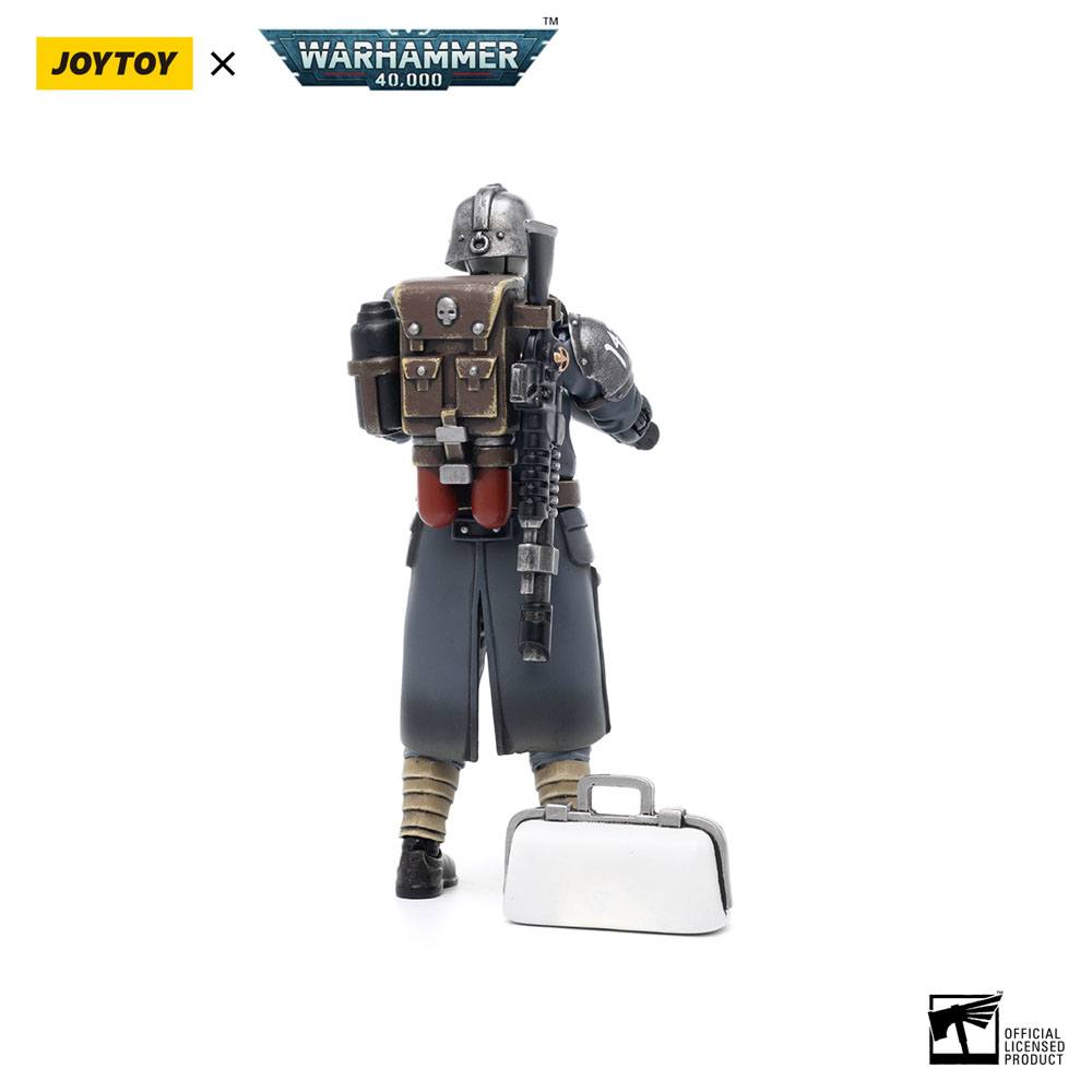 Warhammer 40k Action Figure 1/18 Death Korps of Krieg Veteran Squad Guardsman Medic 10 cm Joy Toy