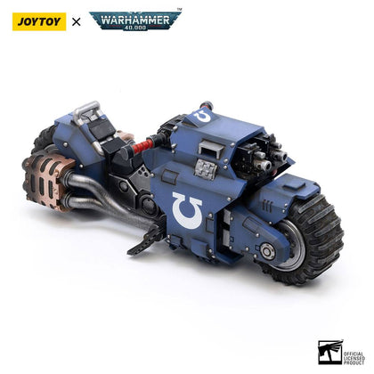 Warhammer 40k Vehicle 1/18 Ultramarines Outrider Bike 22 cm