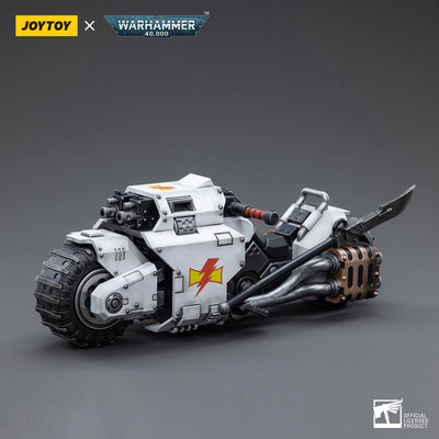 Warhammer 40k Action Figure 1/18 White Scars Raider-pattern Combat Bike 22 cm Joy Toy