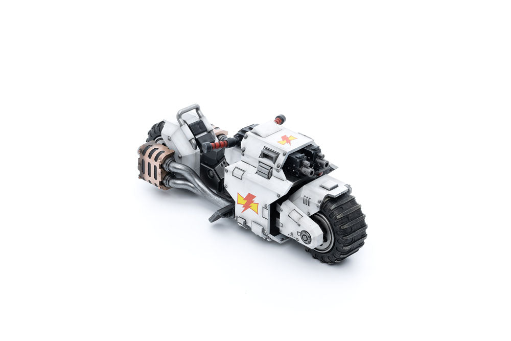 Warhammer 40k Action Figure 1/18 White Scars Raider-pattern Combat Bike 22 cm Joy Toy