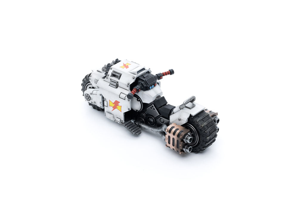 Warhammer 40k Action Figure 1/18 White Scars Raider-pattern Combat Bike 22 cm Joy Toy