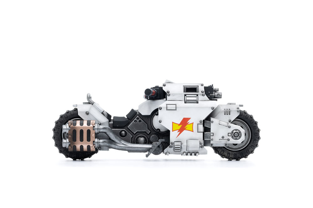 Warhammer 40k Action Figure 1/18 White Scars Raider-pattern Combat Bike 22 cm Joy Toy