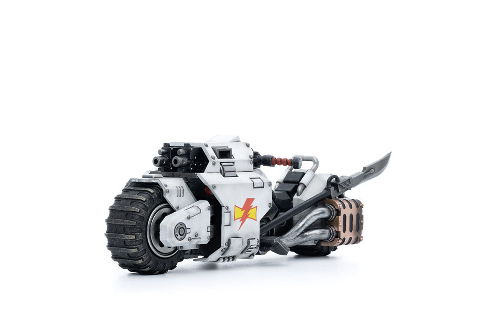 Warhammer 40k Action Figure 1/18 White Scars Raider-pattern Combat Bike 22 cm Joy Toy