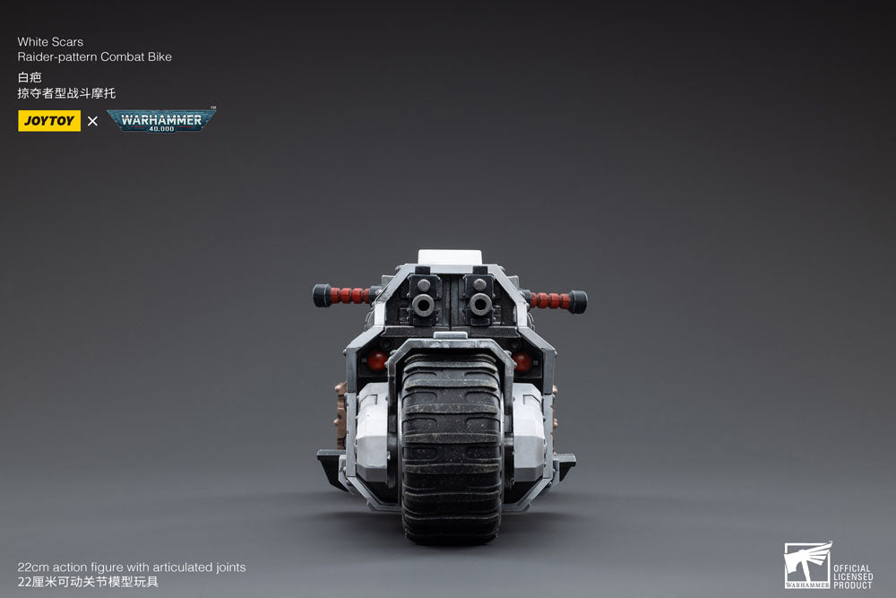 Warhammer 40k Action Figure 1/18 White Scars Raider-pattern Combat Bike 22 cm Joy Toy