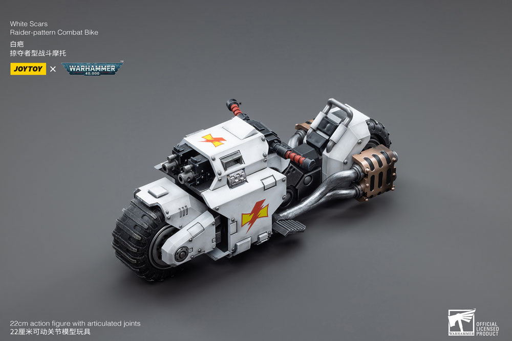 Warhammer 40k Action Figure 1/18 White Scars Raider-pattern Combat Bike 22 cm Joy Toy