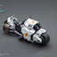 Warhammer 40k Action Figure 1/18 White Scars Raider-pattern Combat Bike 22 cm Joy Toy