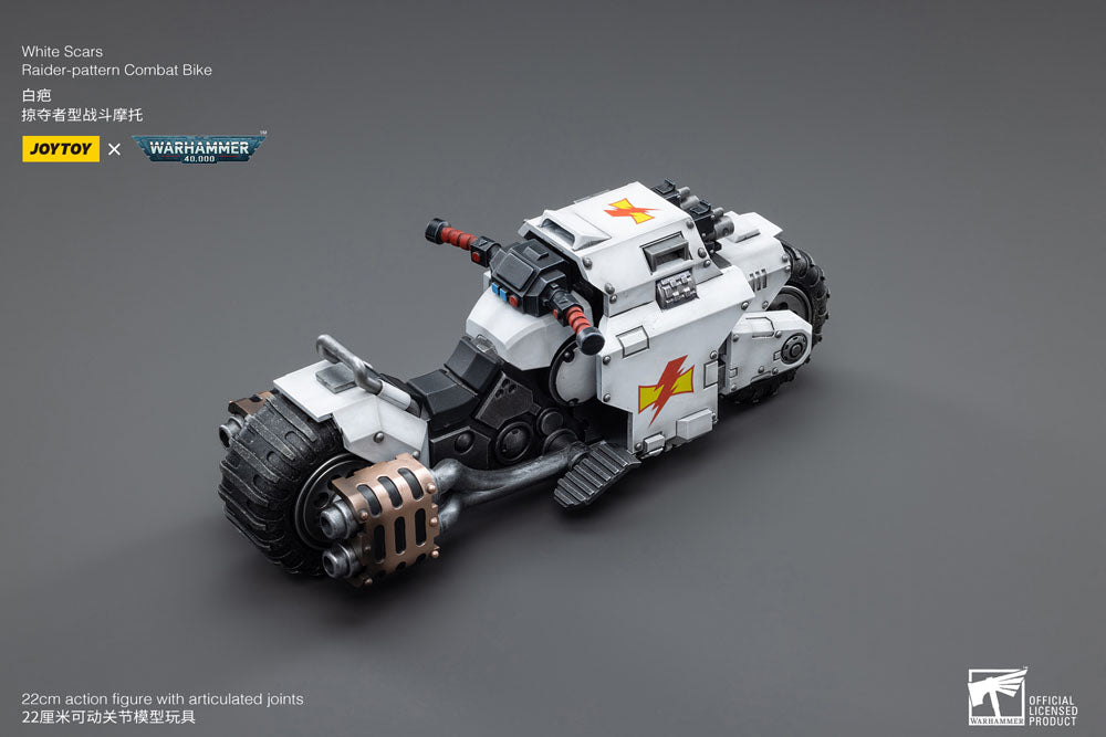Warhammer 40k Action Figure 1/18 White Scars Raider-pattern Combat Bike 22 cm Joy Toy