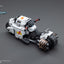 Warhammer 40k Action Figure 1/18 White Scars Raider-pattern Combat Bike 22 cm Joy Toy